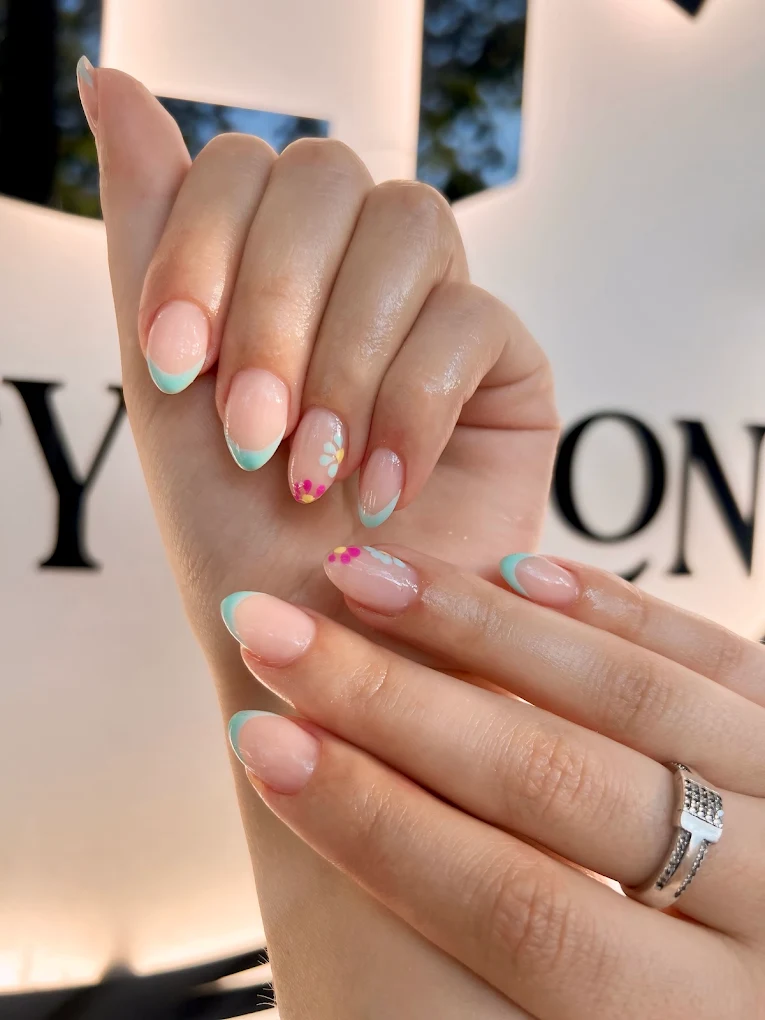 Polished manicure at Ela Beauty Salon