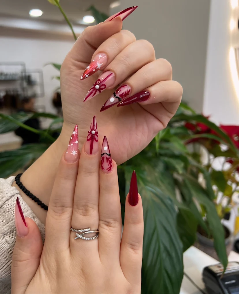 Manicure finish at Ela Beauty Salon